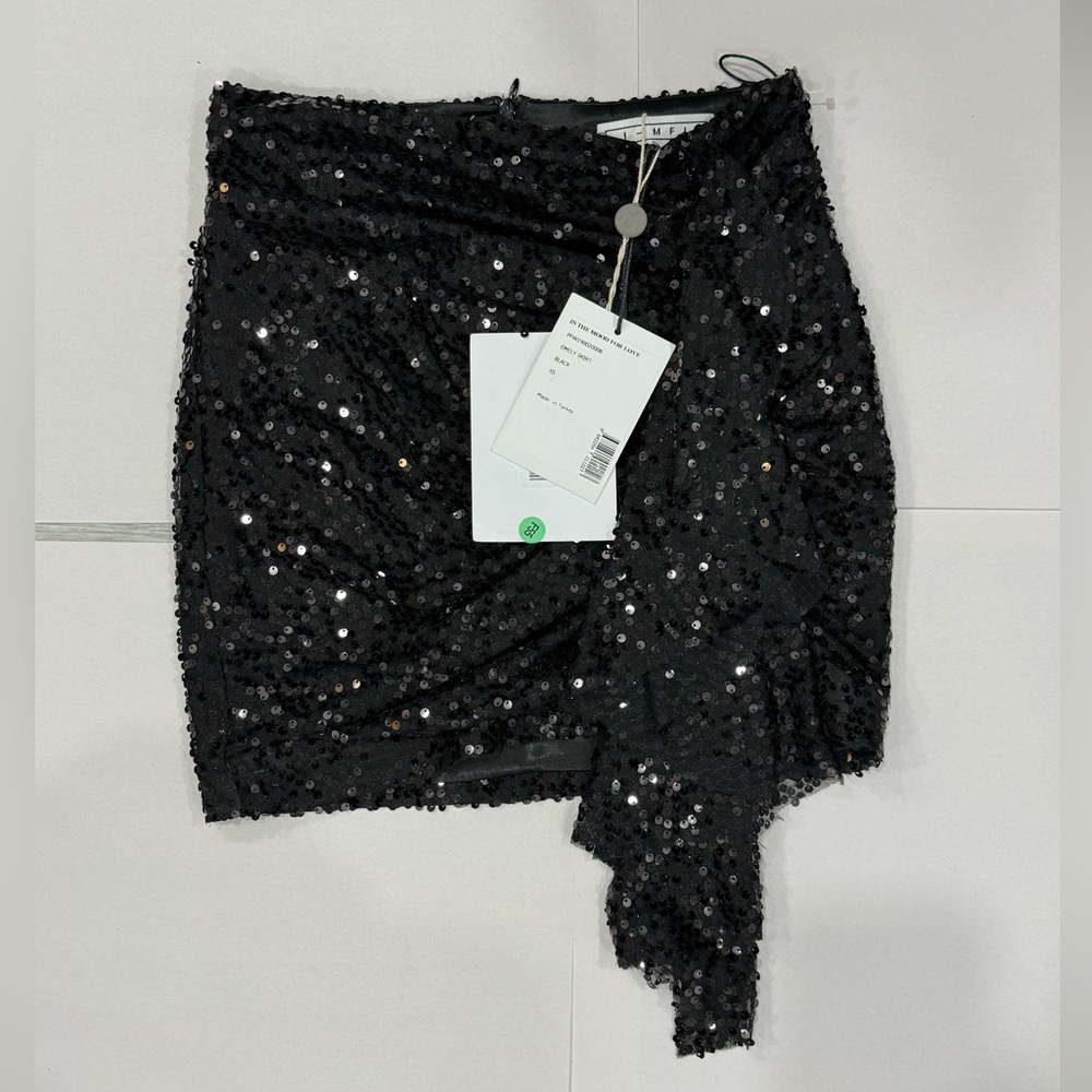 NWT ITMFL In The Mood For Love Emely Skirt‎ In Black Size XS
